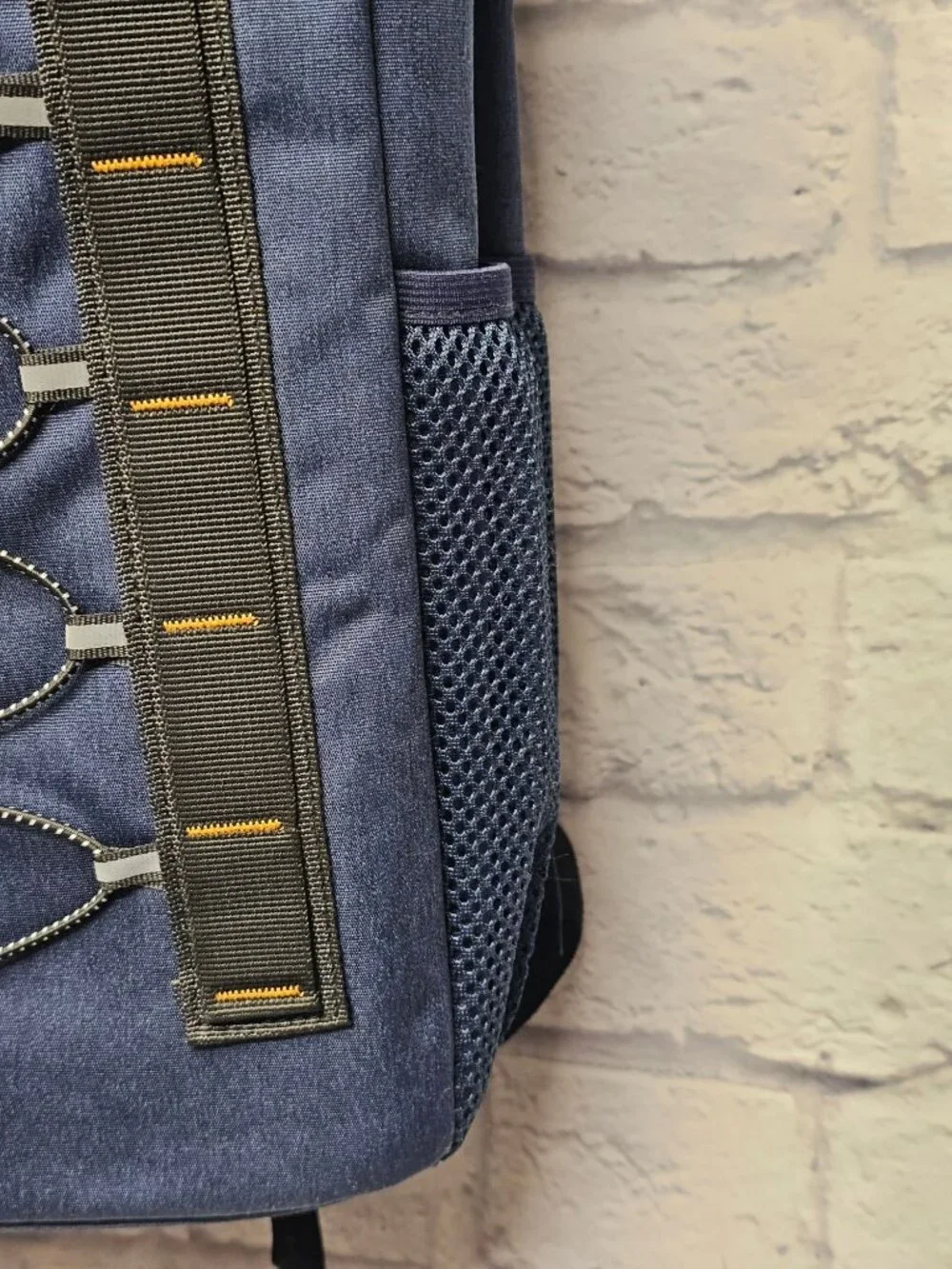 New Blue Black 40 Can Insluated Zip Pocket Side Water Bottle 8 Hour Backpack